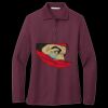 Women's Silk Touch Long Sleeve Polo Thumbnail