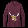 Women's Silk Touch Long Sleeve Polo Thumbnail