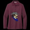 Women's Silk Touch Long Sleeve Polo Thumbnail