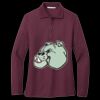 Women's Silk Touch Long Sleeve Polo Thumbnail