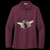 Women's Silk Touch Long Sleeve Polo Thumbnail