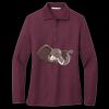 Women's Silk Touch Long Sleeve Polo Thumbnail