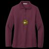 Women's Silk Touch Long Sleeve Polo Thumbnail