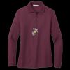 Women's Silk Touch Long Sleeve Polo Thumbnail