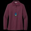 Women's Silk Touch Long Sleeve Polo Thumbnail