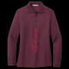 Women's Silk Touch Long Sleeve Polo Thumbnail