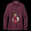 Women's Silk Touch Long Sleeve Polo Thumbnail