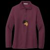 Women's Silk Touch Long Sleeve Polo Thumbnail