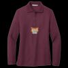 Women's Silk Touch Long Sleeve Polo Thumbnail