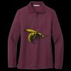 Women's Silk Touch Long Sleeve Polo Thumbnail