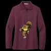 Women's Silk Touch Long Sleeve Polo Thumbnail
