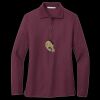 Women's Silk Touch Long Sleeve Polo Thumbnail