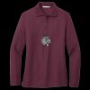 Women's Silk Touch Long Sleeve Polo Thumbnail