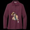 Women's Silk Touch Long Sleeve Polo Thumbnail