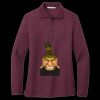 Women's Silk Touch Long Sleeve Polo Thumbnail