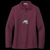 Women's Silk Touch Long Sleeve Polo Thumbnail