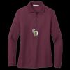 Women's Silk Touch Long Sleeve Polo Thumbnail