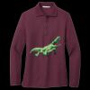 Women's Silk Touch Long Sleeve Polo Thumbnail