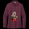 Women's Silk Touch Long Sleeve Polo Thumbnail