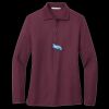 Women's Silk Touch Long Sleeve Polo Thumbnail