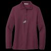 Women's Silk Touch Long Sleeve Polo Thumbnail