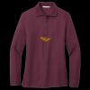 Women's Silk Touch Long Sleeve Polo Thumbnail