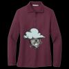 Women's Silk Touch Long Sleeve Polo Thumbnail