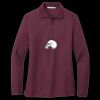 Women's Silk Touch Long Sleeve Polo Thumbnail