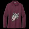 Women's Silk Touch Long Sleeve Polo Thumbnail
