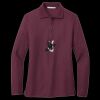 Women's Silk Touch Long Sleeve Polo Thumbnail