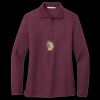 Women's Silk Touch Long Sleeve Polo Thumbnail