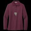 Women's Silk Touch Long Sleeve Polo Thumbnail