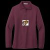 Women's Silk Touch Long Sleeve Polo Thumbnail