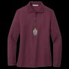 Women's Silk Touch Long Sleeve Polo Thumbnail