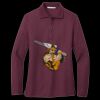 Women's Silk Touch Long Sleeve Polo Thumbnail