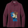 Women's Silk Touch Long Sleeve Polo Thumbnail