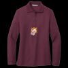 Women's Silk Touch Long Sleeve Polo Thumbnail