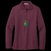Women's Silk Touch Long Sleeve Polo Thumbnail