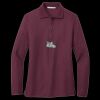 Women's Silk Touch Long Sleeve Polo Thumbnail