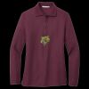 Women's Silk Touch Long Sleeve Polo Thumbnail