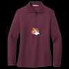 Women's Silk Touch Long Sleeve Polo Thumbnail