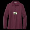 Women's Silk Touch Long Sleeve Polo Thumbnail