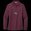 Women's Silk Touch Long Sleeve Polo Thumbnail