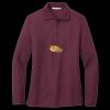 Women's Silk Touch Long Sleeve Polo Thumbnail