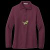 Women's Silk Touch Long Sleeve Polo Thumbnail