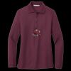 Women's Silk Touch Long Sleeve Polo Thumbnail