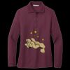 Women's Silk Touch Long Sleeve Polo Thumbnail
