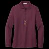 Women's Silk Touch Long Sleeve Polo Thumbnail