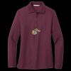 Women's Silk Touch Long Sleeve Polo Thumbnail