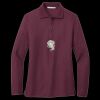 Women's Silk Touch Long Sleeve Polo Thumbnail